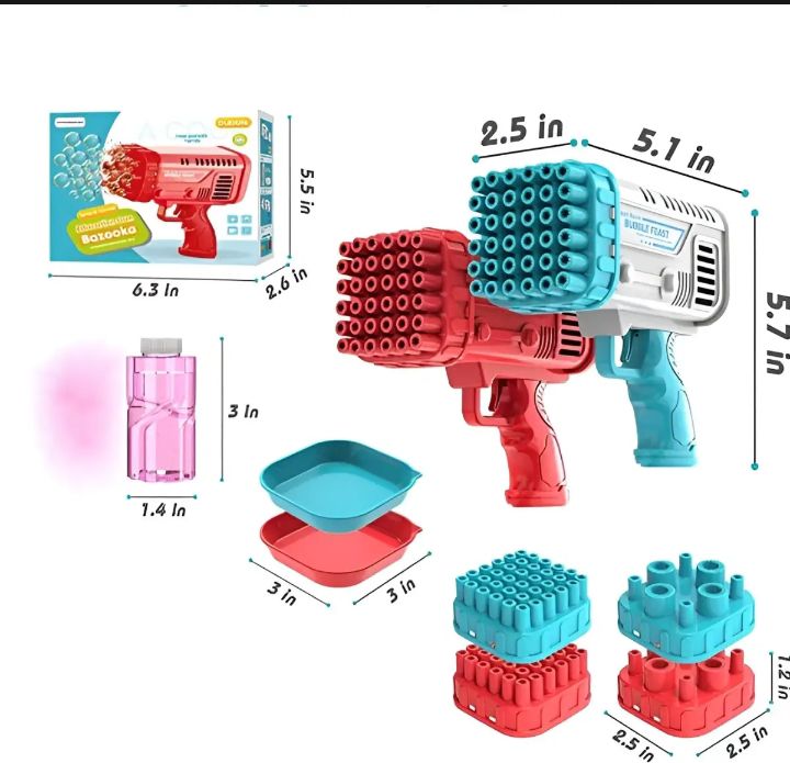 Kids Bubble Gun Toy